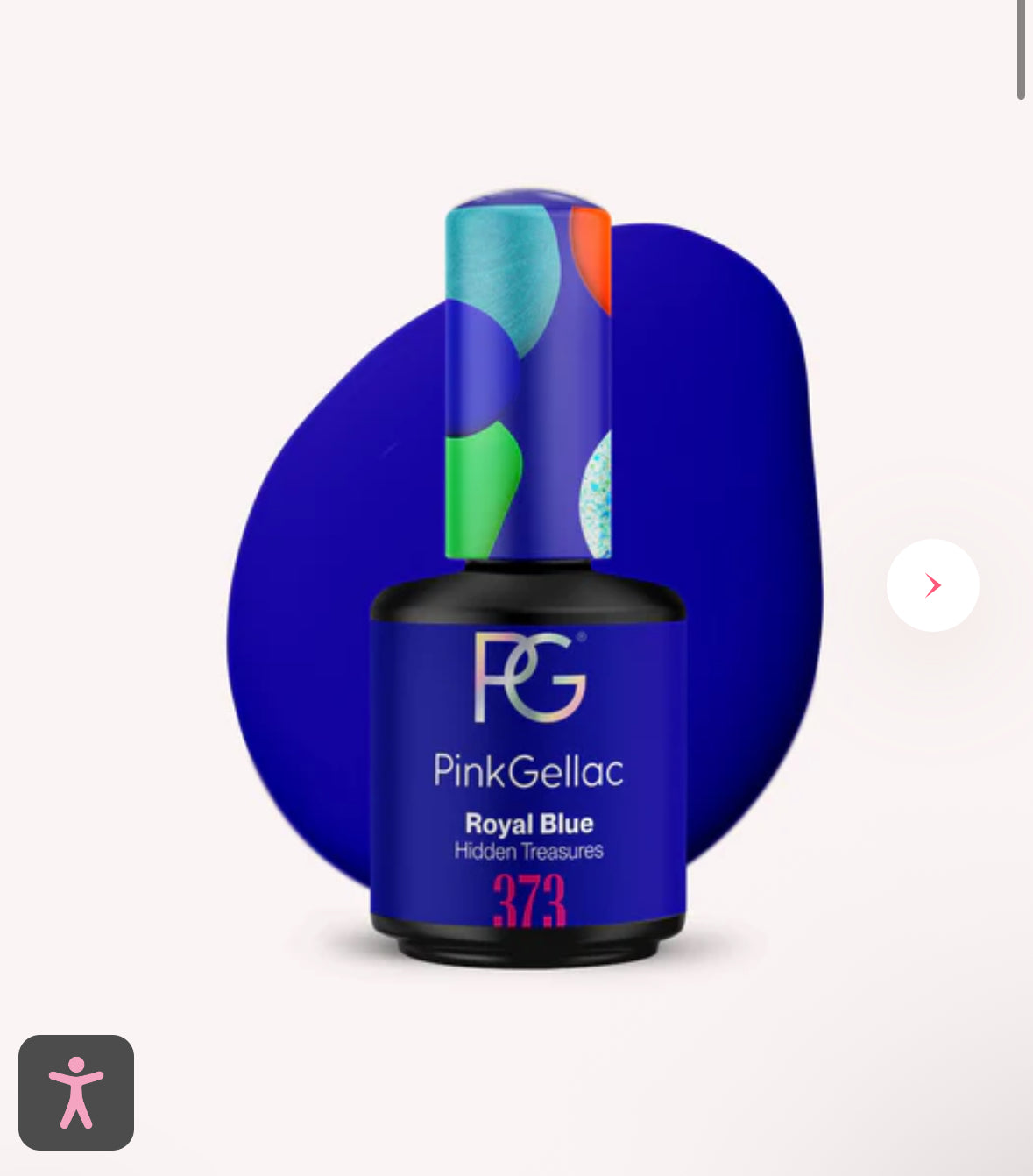 Pink Gellac Royal Blue - 373