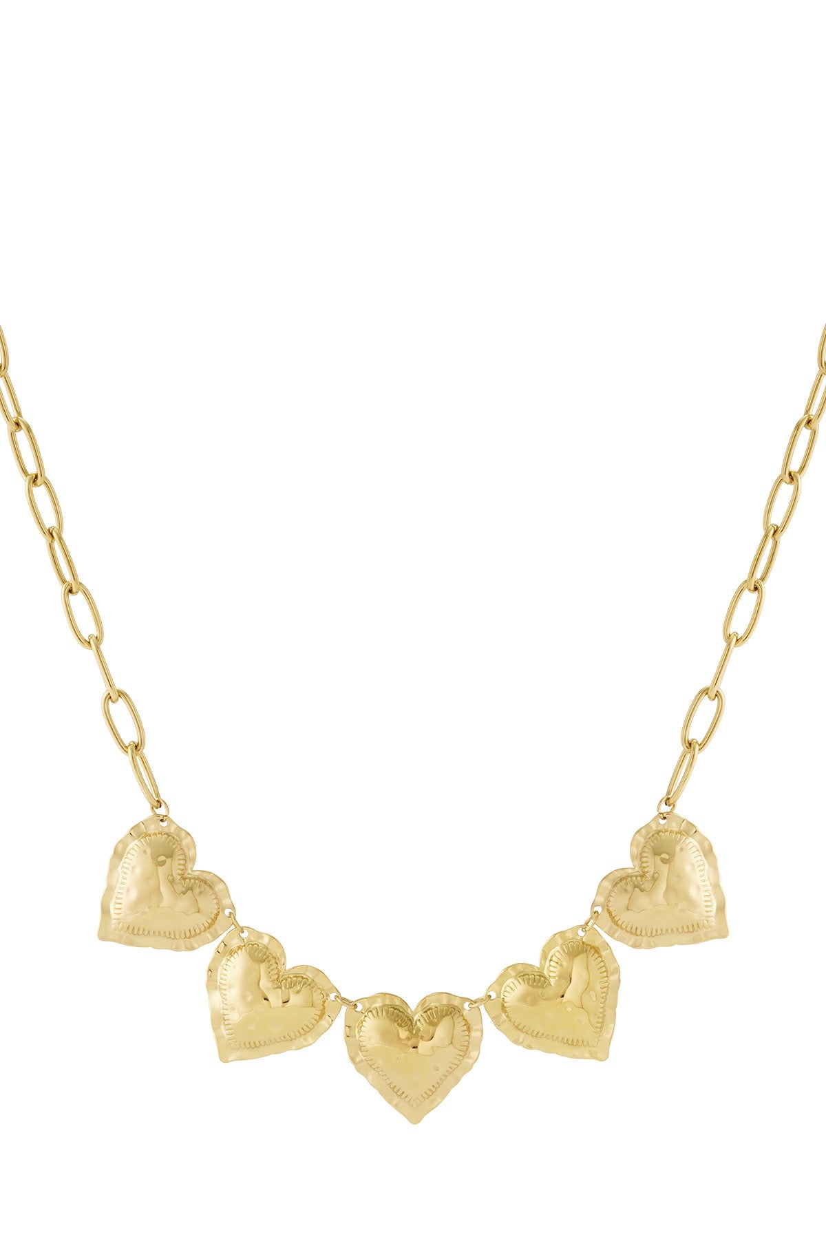 Statement Hearts Necklace