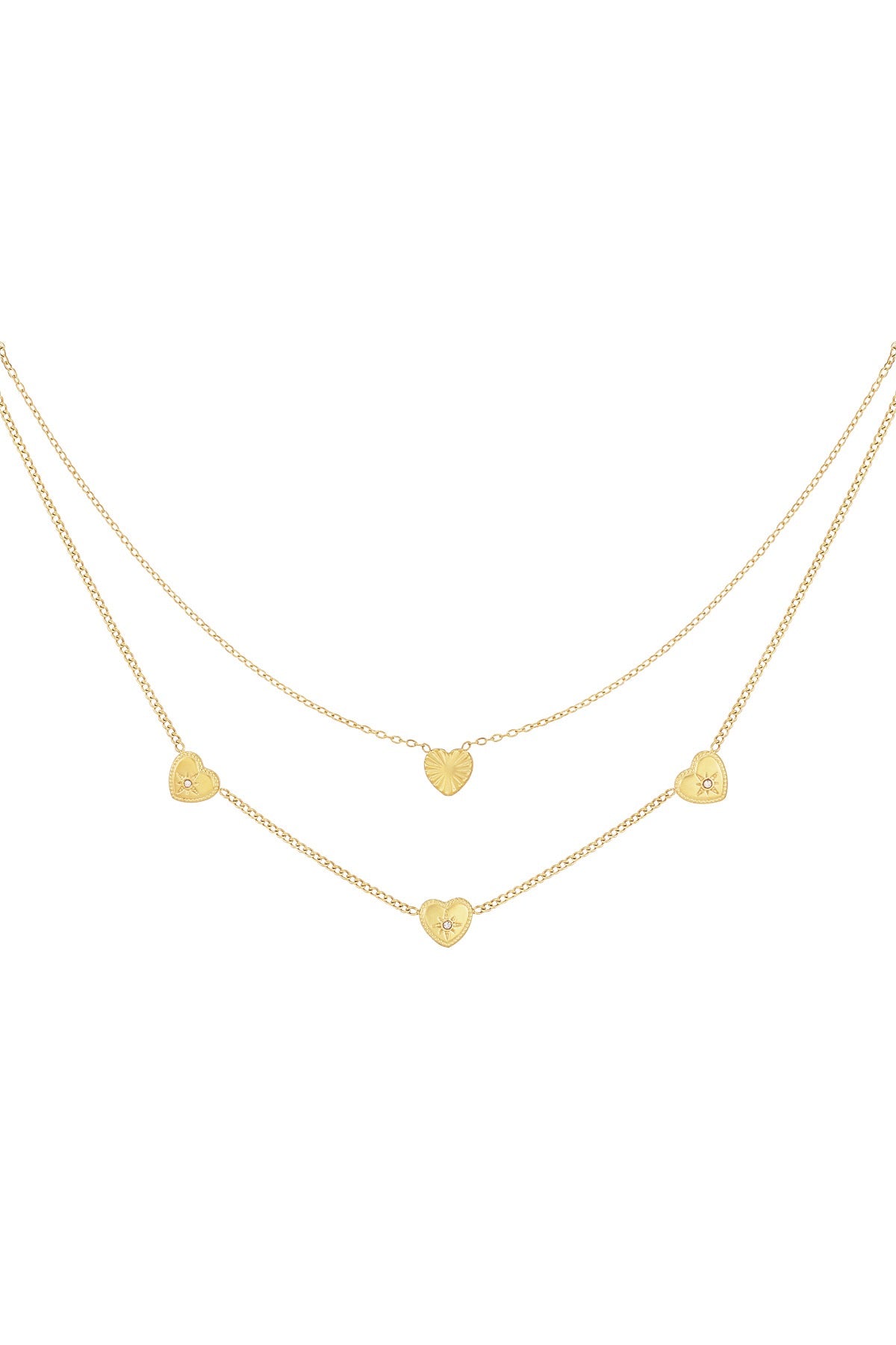 Double Hearts Necklace