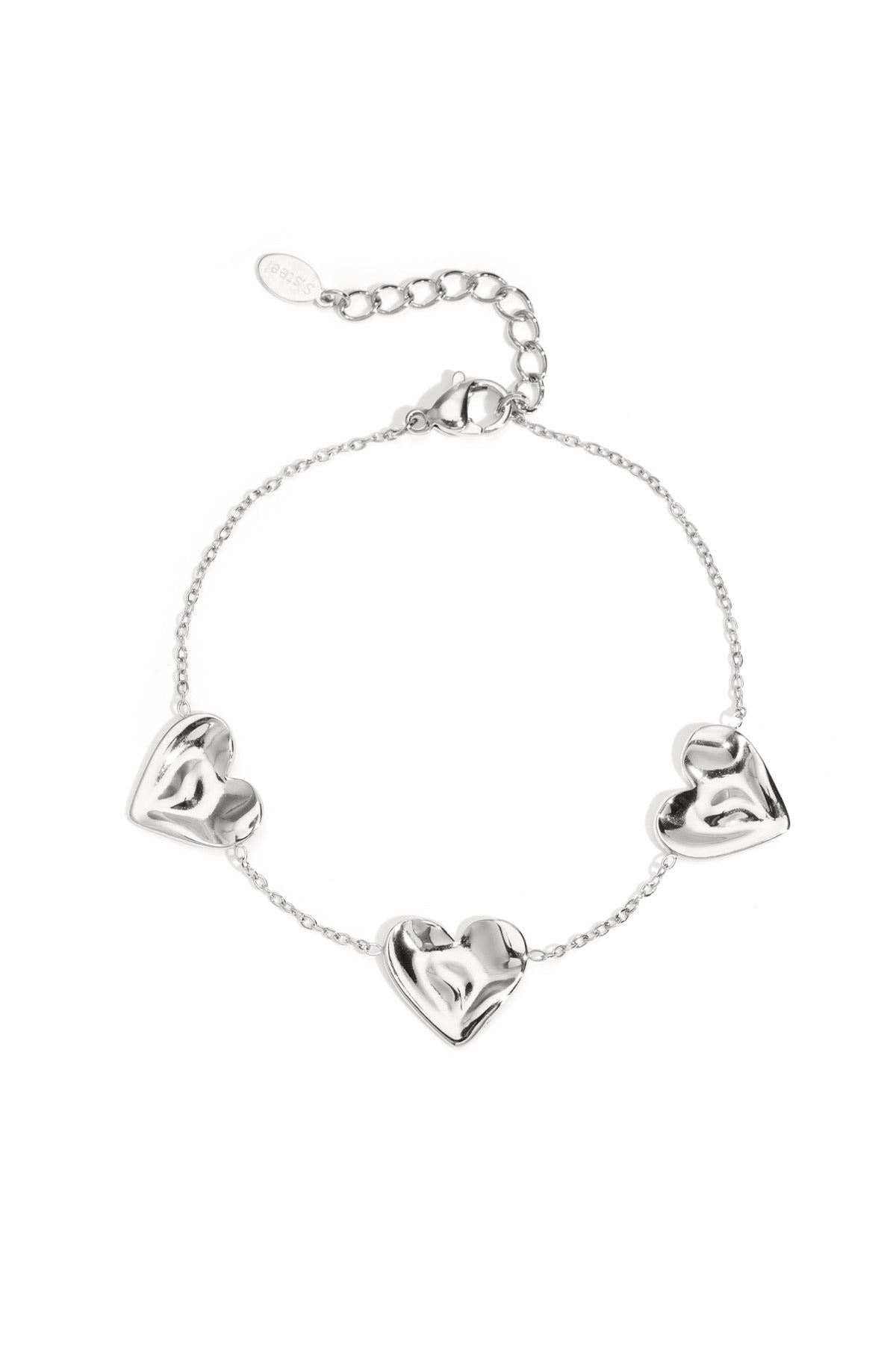 Triple Hearts Bracelet